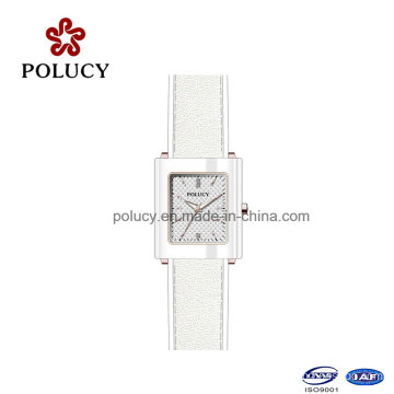 Japan Movement Ceramic Watch for Ladies